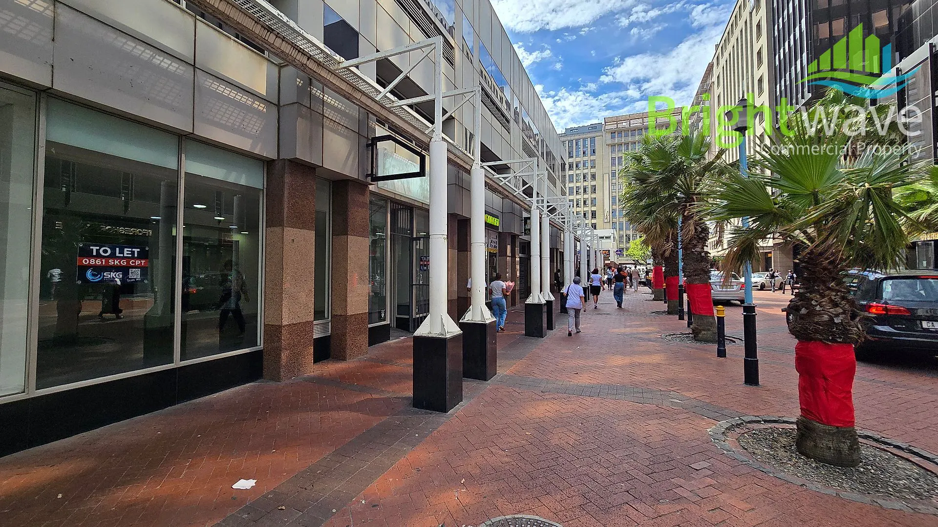 Open plan retail area at 8 Riebeek Street