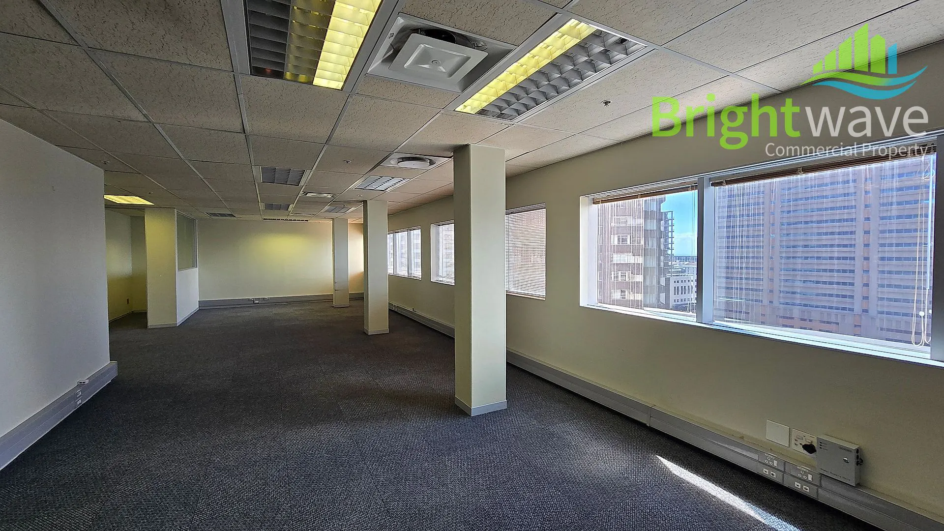 Open plan office area at 8 Riebeek Street