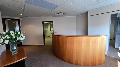 Open plan office area at 8 Riebeek Street