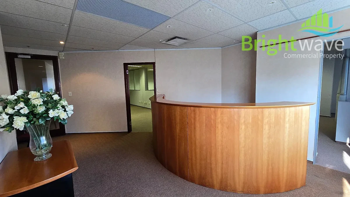 Open plan office area at 8 Riebeek Street