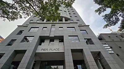 Interior of office space at Pier Place