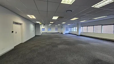 Office layout at Pier Place, Cape Town CBD