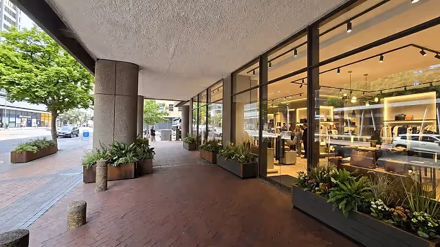 Retail space at SARS