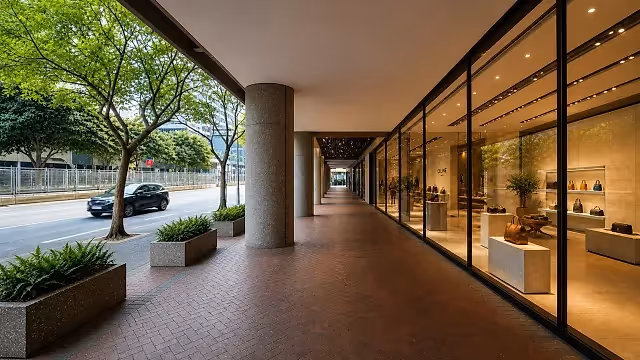 Retail space at SARS