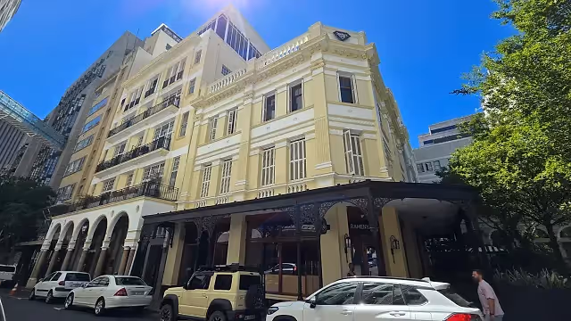 Speakers Corner in Cape Town CBD, exterior view.