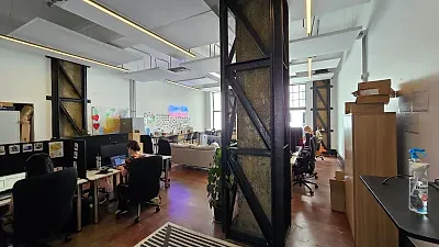 Office layout at Speakers Corner, Cape Town CBD