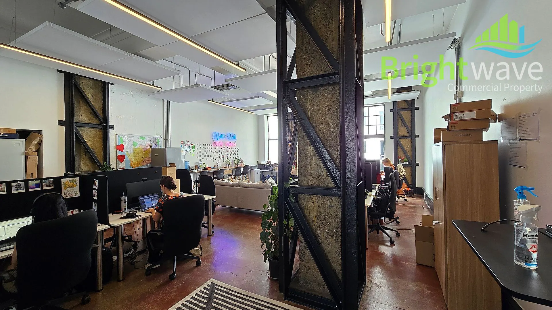 Office layout at Speakers Corner, Cape Town CBD