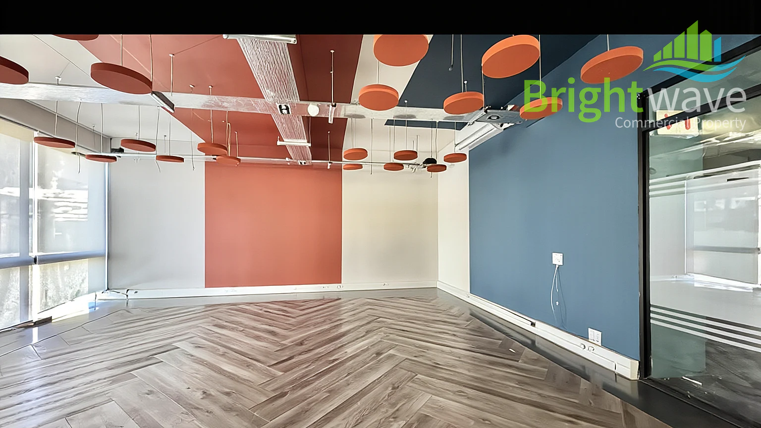Open plan office area at Temple House - Roeland Street/City Centre