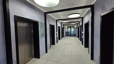 Open plan office area at The Box, The Box, Cape Town CBD