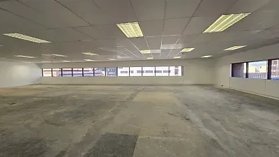 Open plan office area at The Box, The Box, Cape Town CBD
