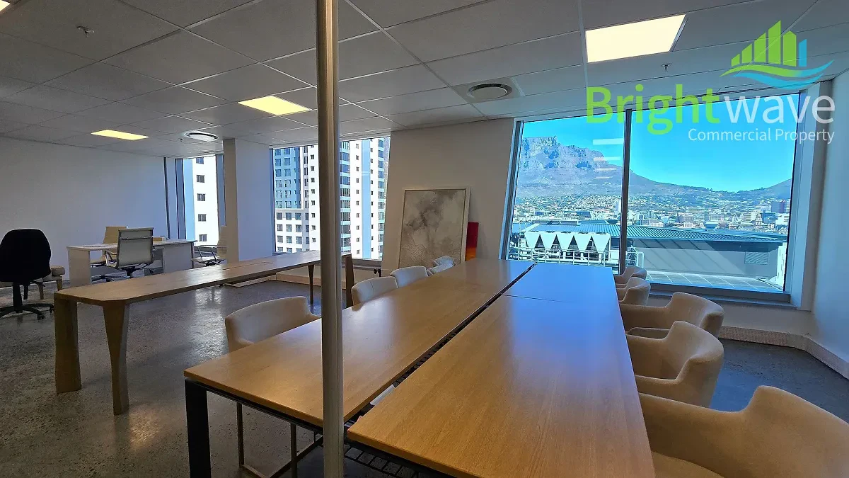 Open plan office area at The Halyard