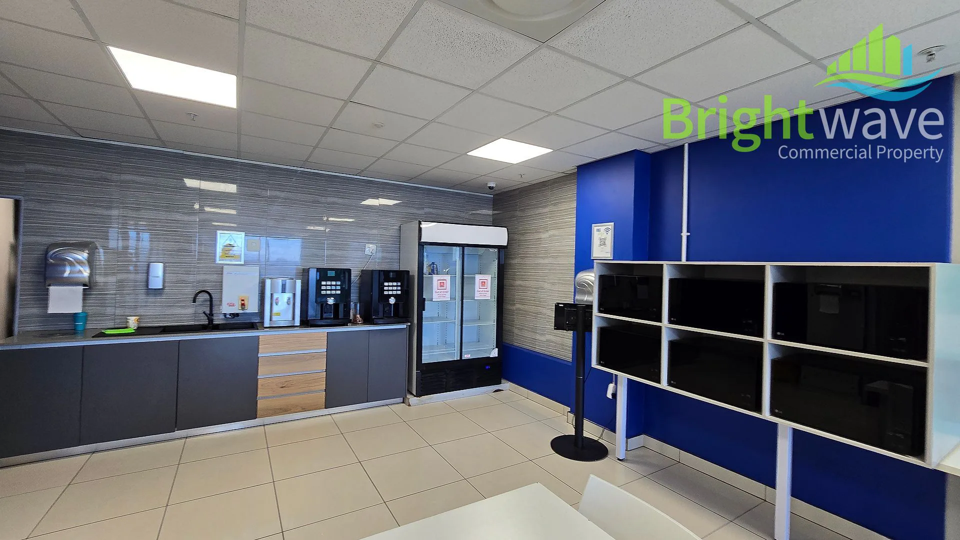 Office layout at The Halyard, Foreshore
