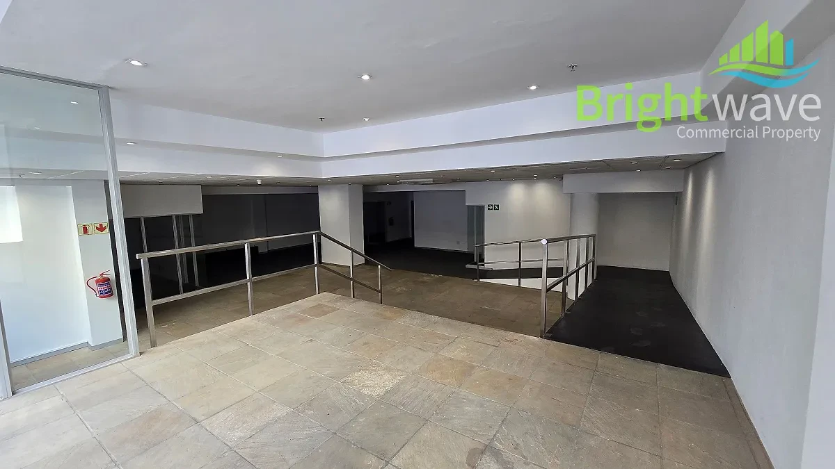 Open plan retail area at The Pinnacle