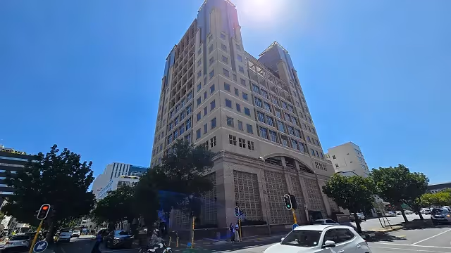 The Terraces in Cape Town, exterior view.