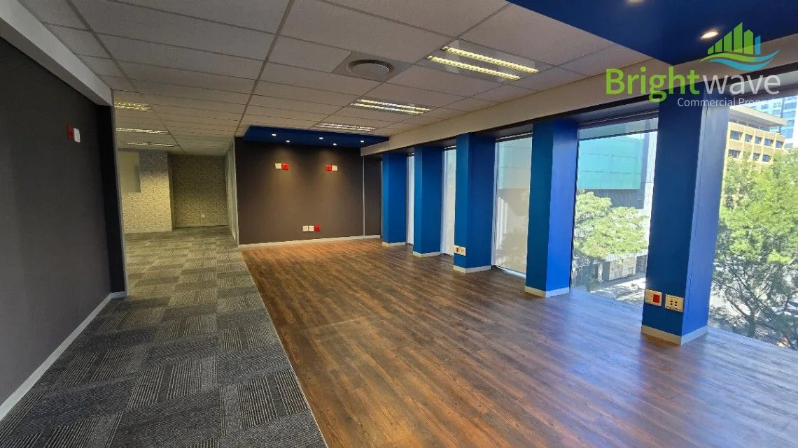 Office layout at City Centre, Thomas Pattullo Building, Cape Town CBD, Foreshore