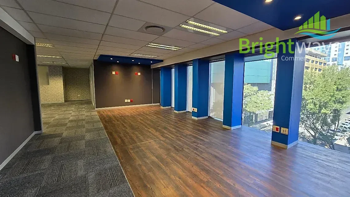 Office layout at City Centre, Thomas Pattullo Building, Cape Town CBD, Foreshore