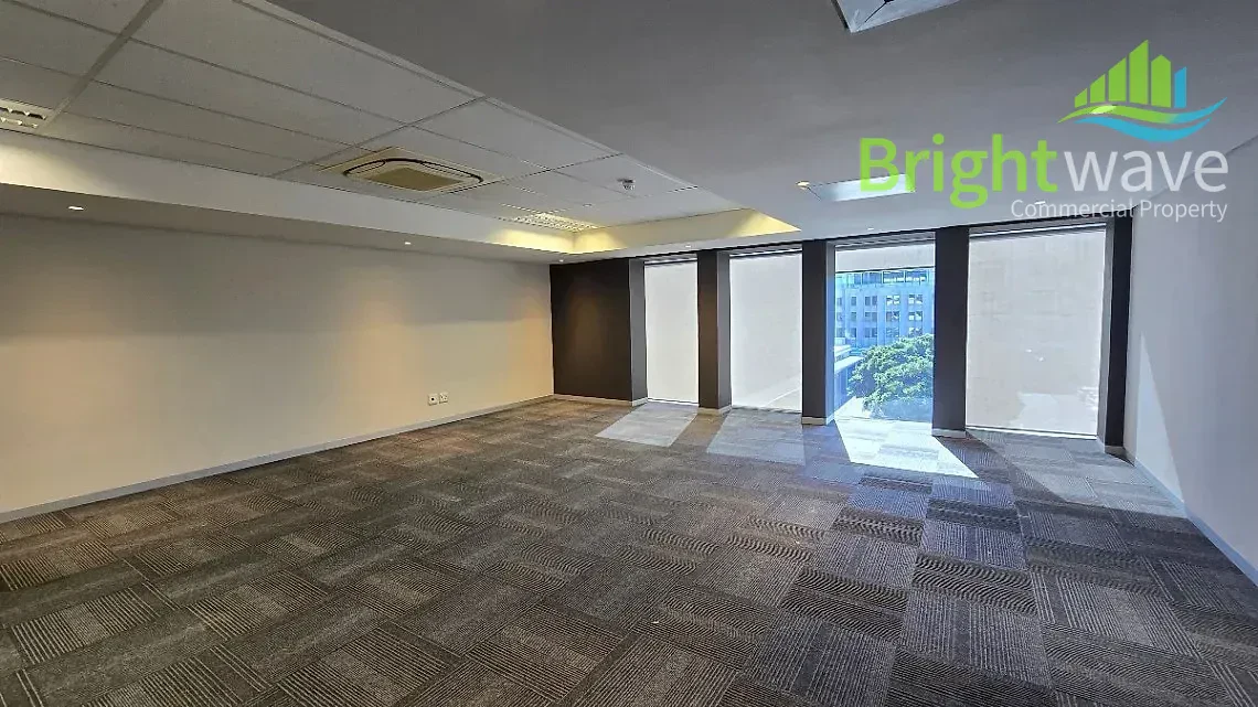 Open plan office area at City Centre, Thomas Pattullo Building, Cape Town CBD