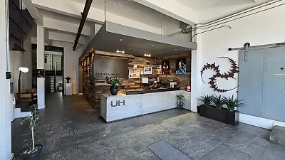 Office layout at Urban Hub, Cape Town CBD