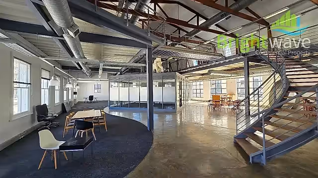 1786 m2 office to let at 30 Keerom St, Velocity House, Cape Town CBD in Cape Town CBD, open plan interior.