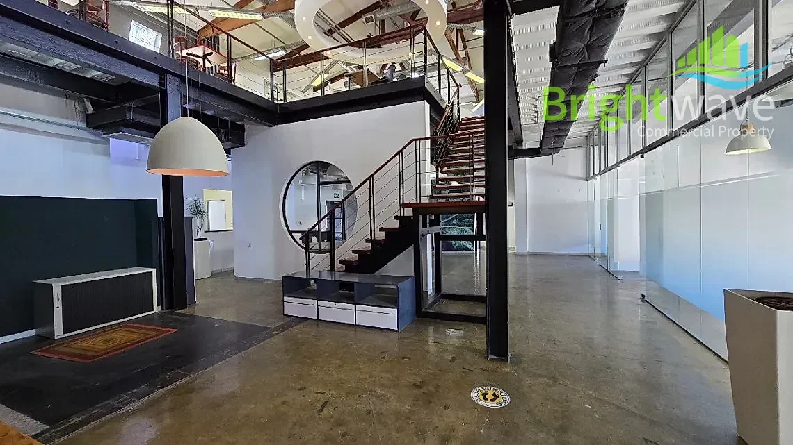 Open plan office area at 30 Keerom St, Velocity House, Cape Town CBD