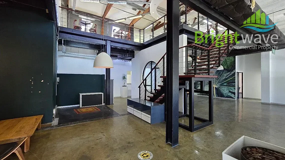 Open plan office area at 30 Keerom St, Velocity House, Cape Town CBD