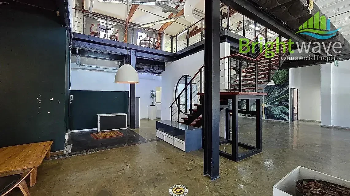 Open plan office area at 30 Keerom St, Velocity House, Cape Town CBD