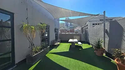 Open plan office area at 30 Keerom St, Velocity House, Cape Town CBD