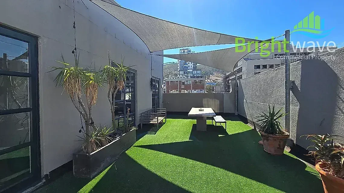 Open plan office area at 30 Keerom St, Velocity House, Cape Town CBD