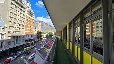 Open plan office area at 106 Adderley St