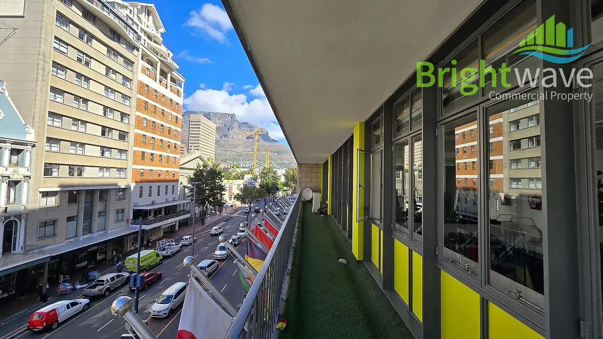 Open plan office area at 106 Adderley St