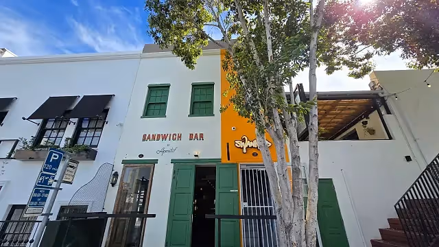 11 Orphan Street in Cape Town CBD, exterior view.