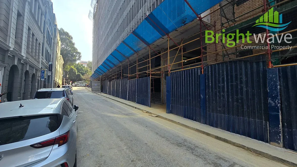 Open plan retail area at 111 Bree Street