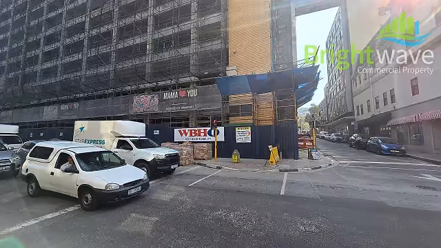 Retail to let at 111 Bree Street in Cape Town CBD.