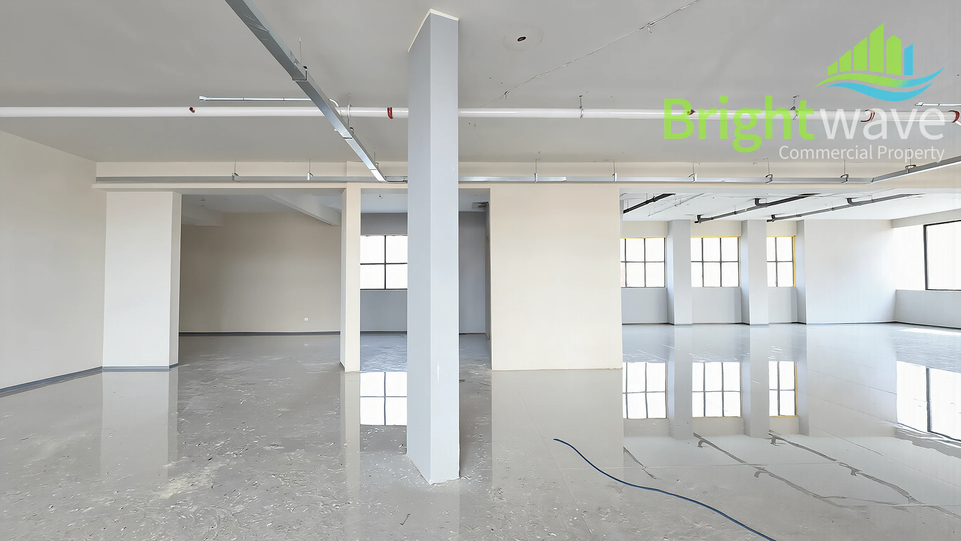 Open plan retail area at 111 Bree Street