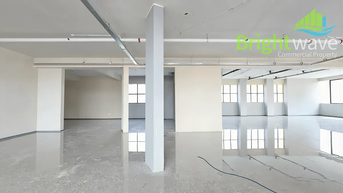 Open plan retail area at 111 Bree Street
