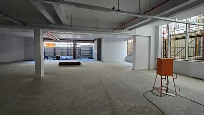 Retail layout at 111 Bree Street, Cape Town CBD