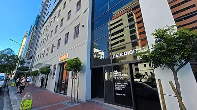 Open plan office area at 16 Bree St, 16 on Bree, Cape Town CBD