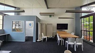 Open plan office area at 17 Buiten Street