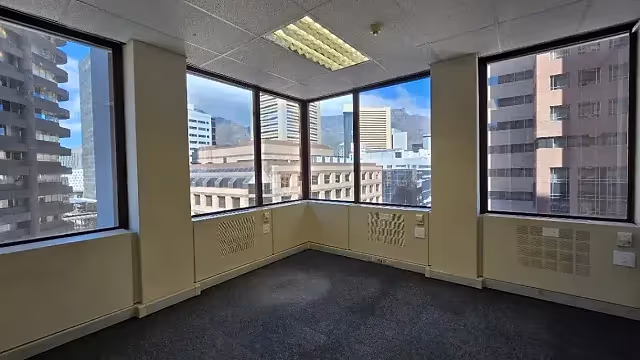 238 m2 office to let at 2 Long Street in Cape Town CBD, office interior.
