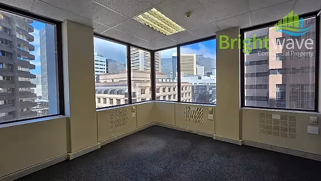 238 m2 office to let at 2 Long Street in Cape Town CBD, office interior.