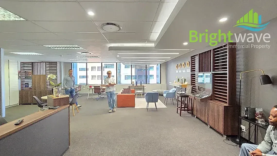 Open plan office area at 2 Long Street
