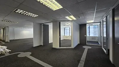 Open plan office area at 2 Long Street