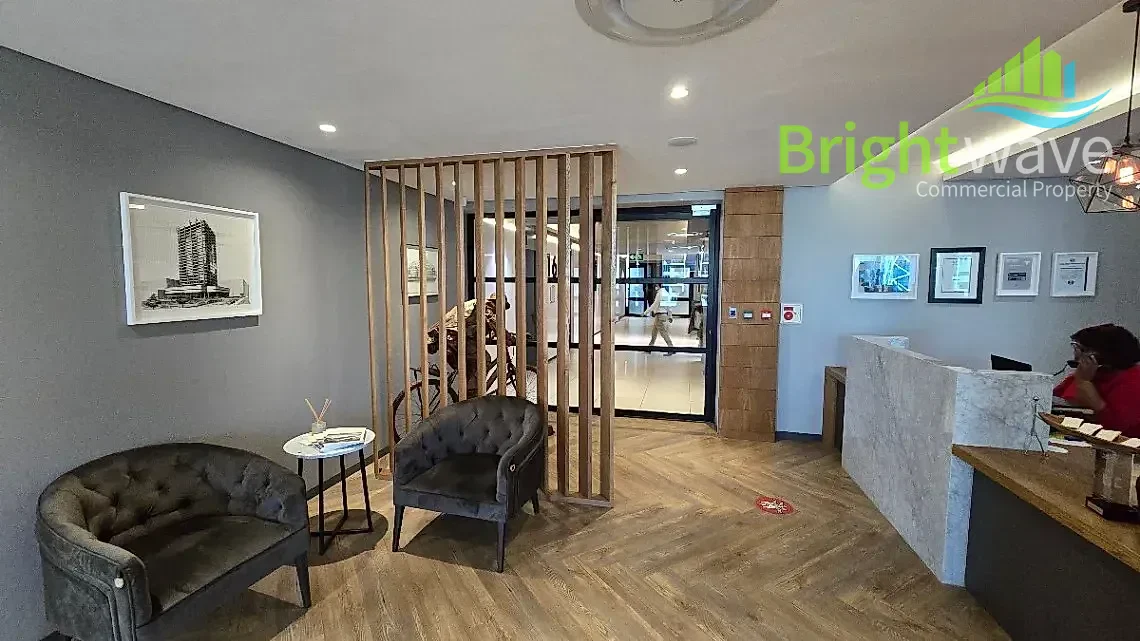 Open plan office area at 2 Long Street