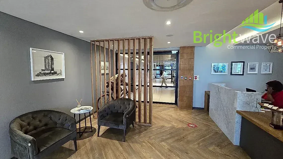 Open plan office area at 2 Long Street