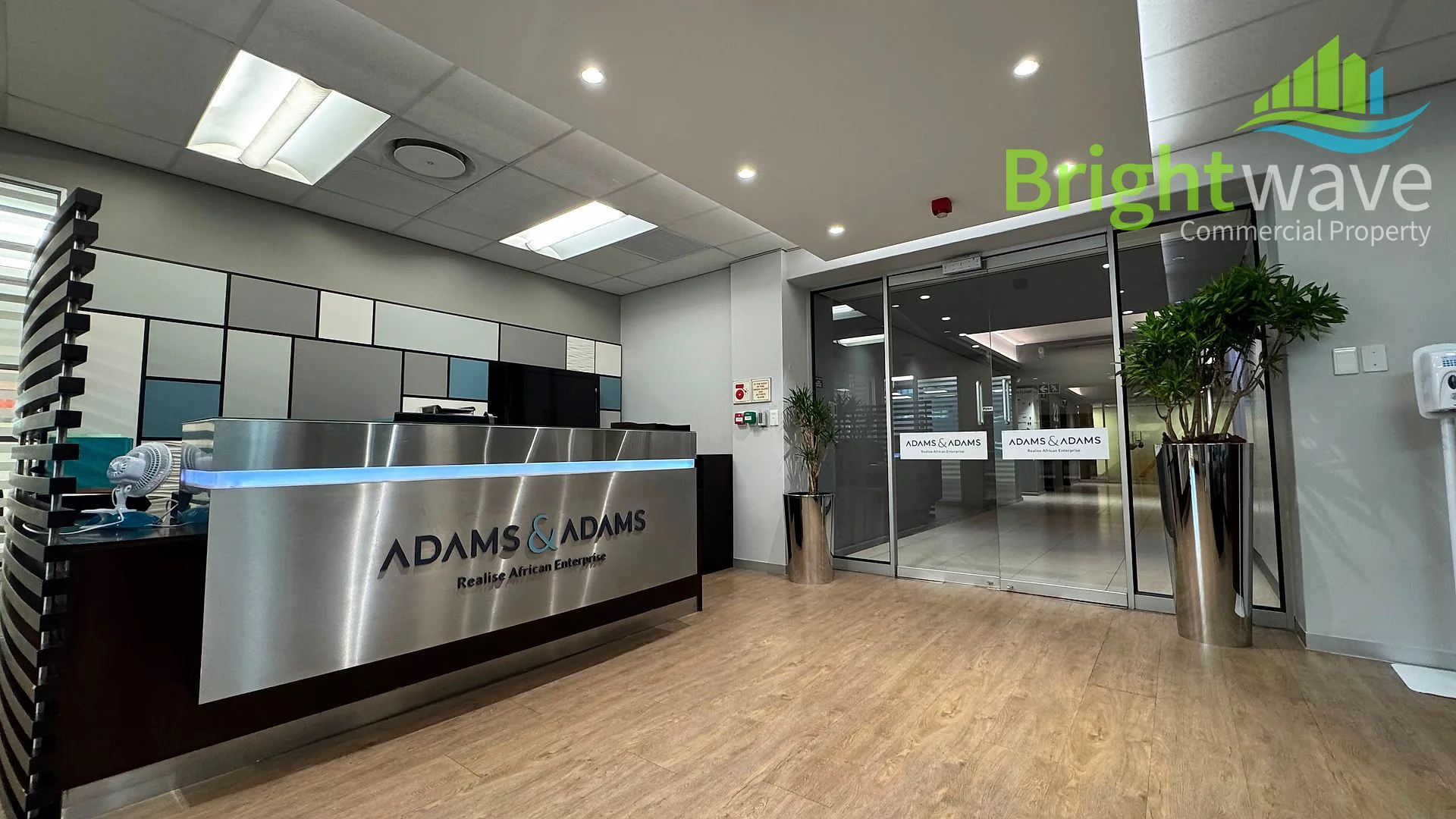 Open plan office area at 2 Long Street