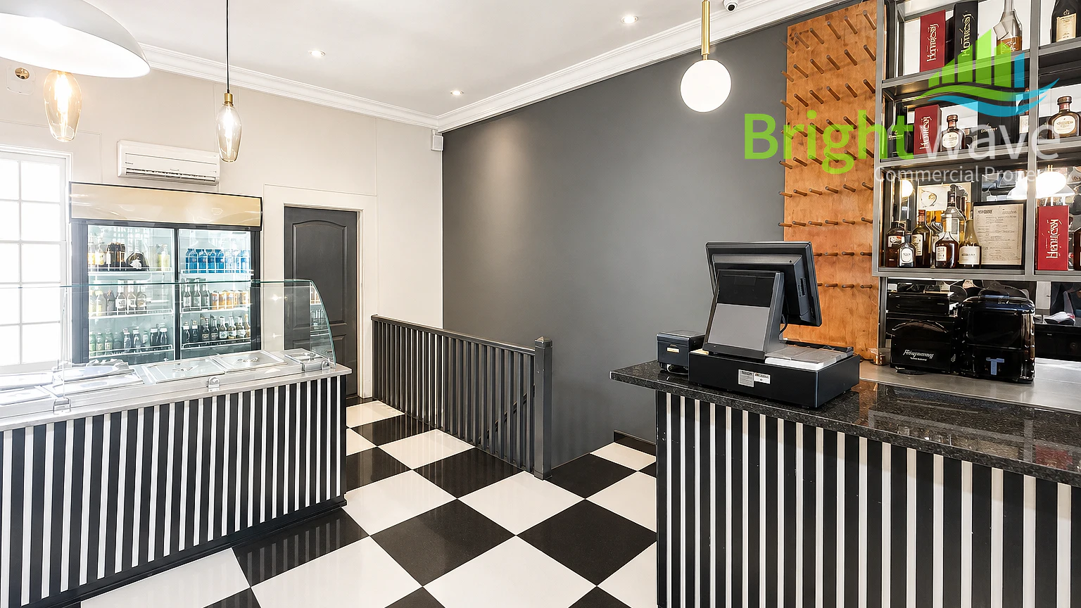 Open plan retail area at 221 Bree Street
