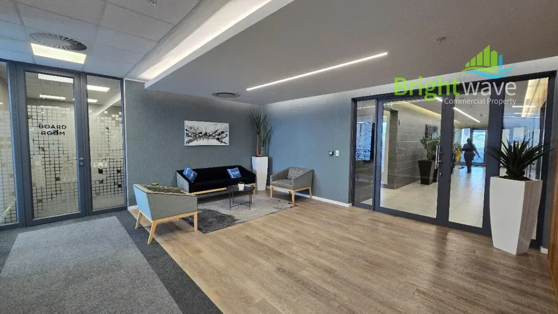 Open plan office area at 35 Lower Long Street