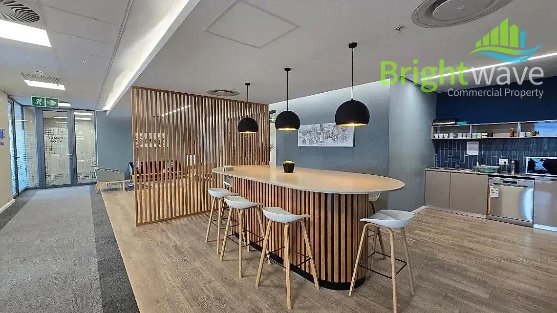 Open plan office area at 35 Lower Long Street