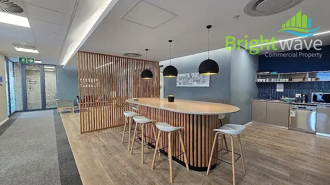 Open plan office area at 35 Lower Long Street