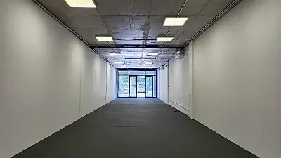 Open plan retail area at 78 On Edward